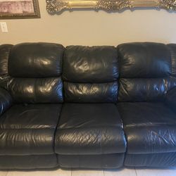 Leather Sofa 