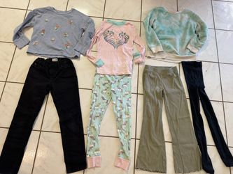 Size 7/8 Girls Clothing (warm winter / Spring)