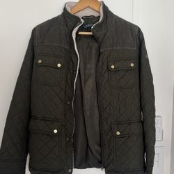 Women’s Ralph Lauren XS Hunter Green jacket with corduroy 