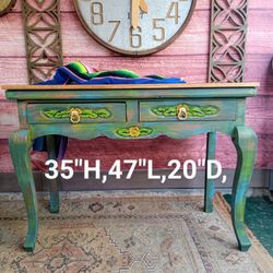 Rustic Mexican Style Entry Table/Desk 