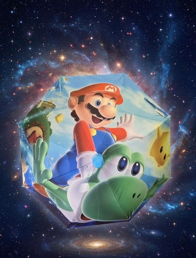 Mario & Snoppy Umbrella