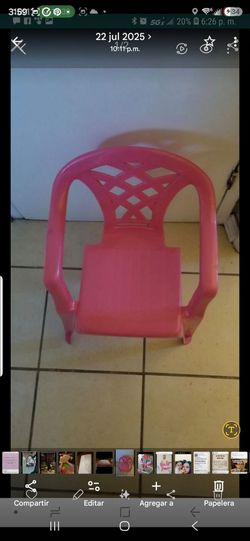 pink chair