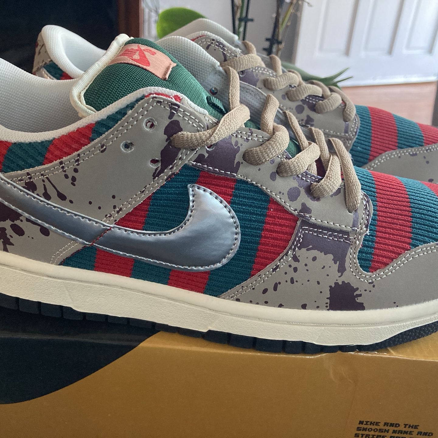 Nike Dunk SB Low Freddy Krueger Size 9.5 for Sale in Los Angeles CA OfferUp