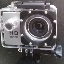 1080 HD Silver Sports Action Camera
