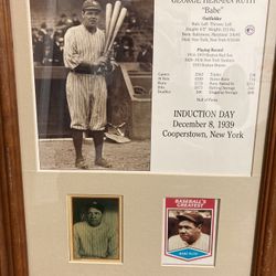 Babe Ruth memorabilia Picture