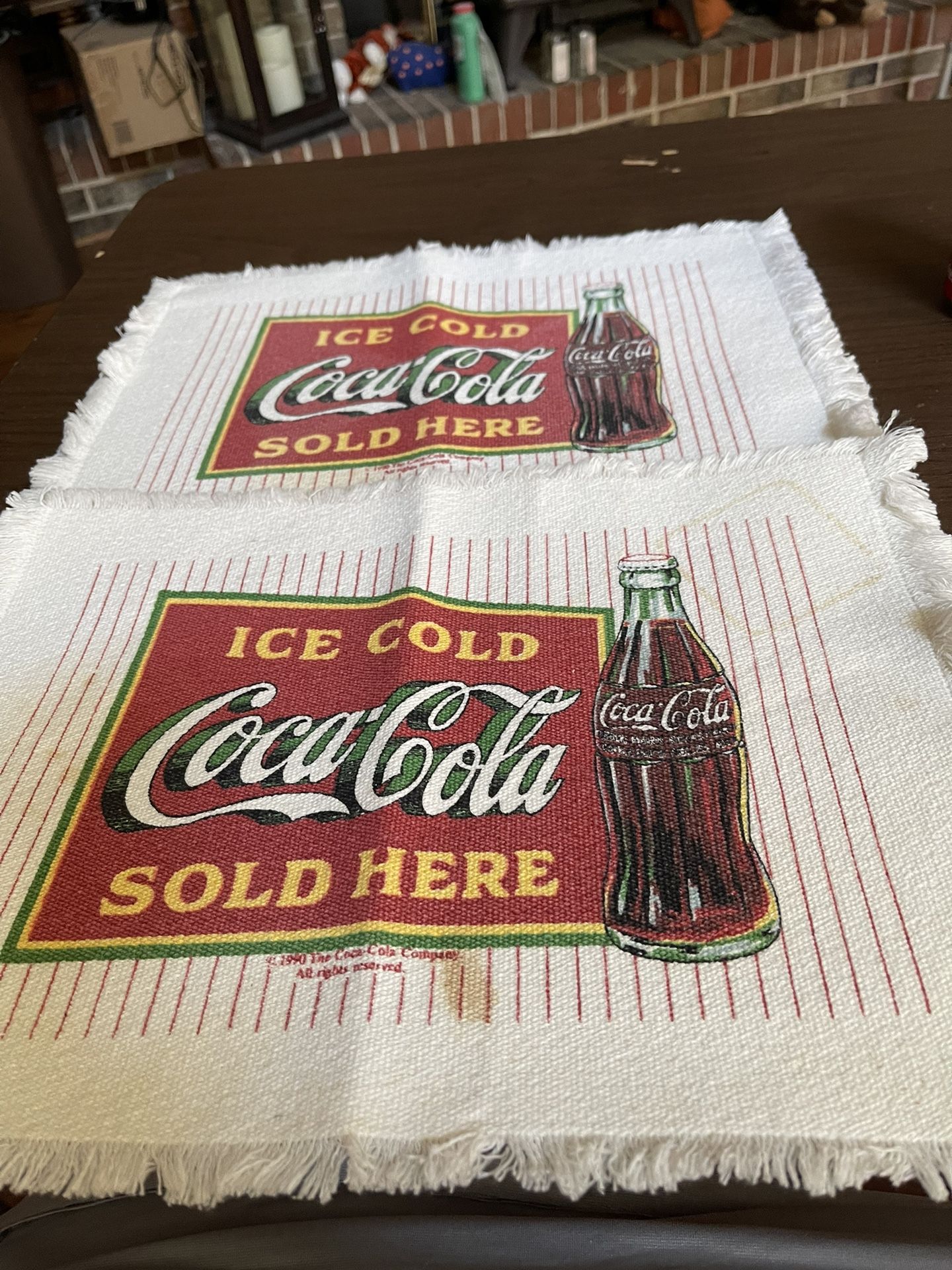 Coca Cola Place Mats