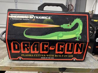 Thermal Dynamic, Drag-Gun Plasma Cutter W/Built In Air with consumables