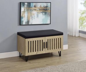 2-door Padded Entryway Shoe Storage Bench 3 Colors! SALE!!