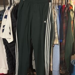 Adidas Joggers- Dark Green 