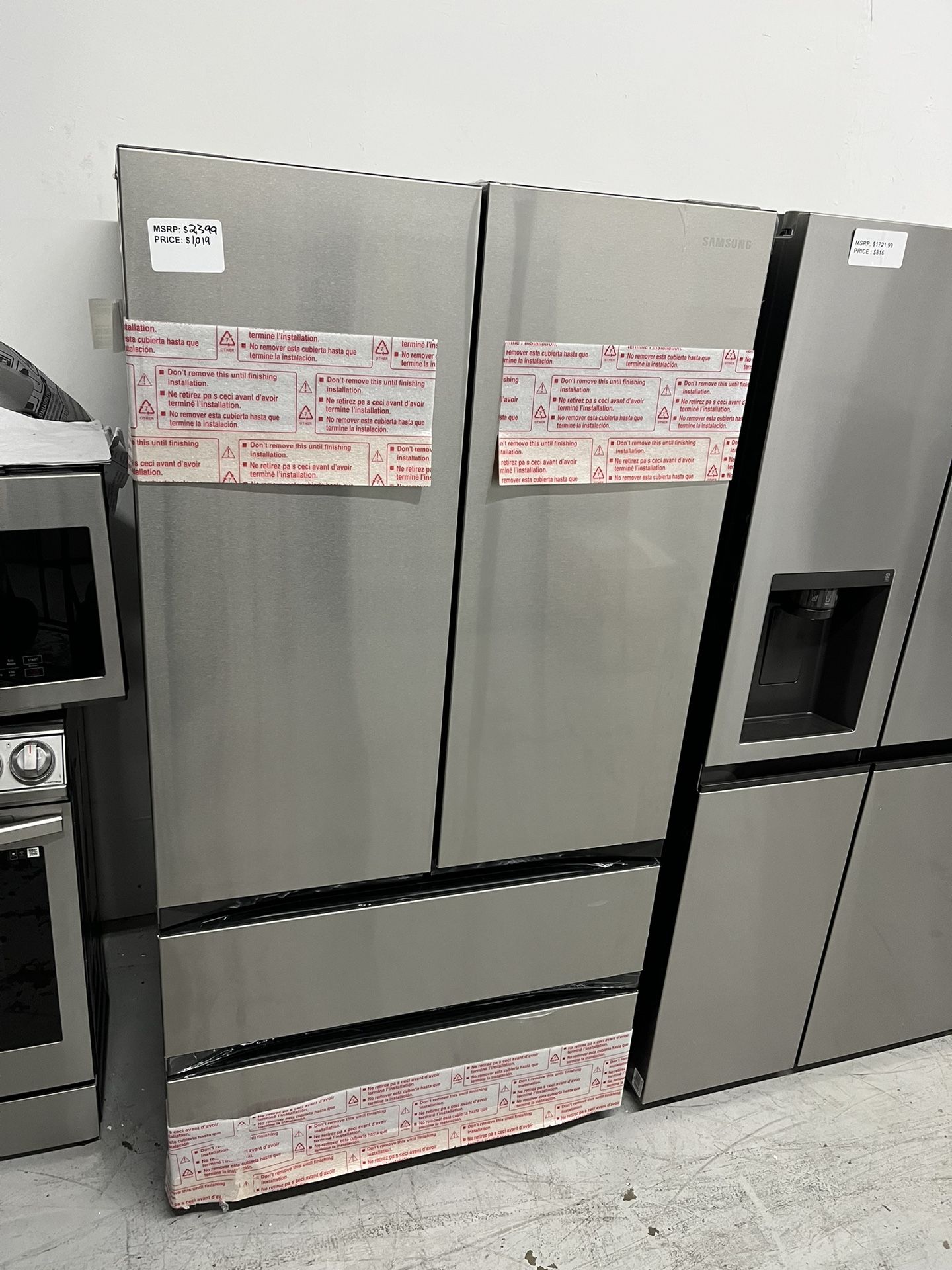 Samsung 🔥 31 cu. ft. Mega Capacity 4 Door French Door Refrigerator with Dual Auto Ice Maker