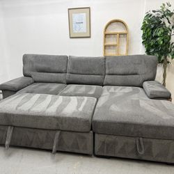 Sectional Sofa/Bed/Storage