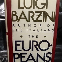 Luigi Barzini Hard Cover