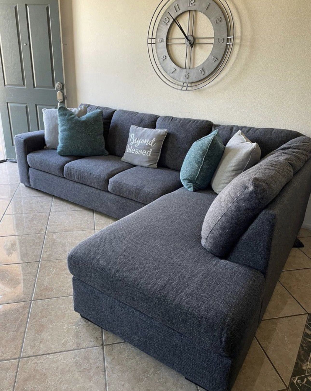 Grey Sectional Couch