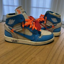 UNC OFF WHITE JORDAN 1 SIZE 10.5