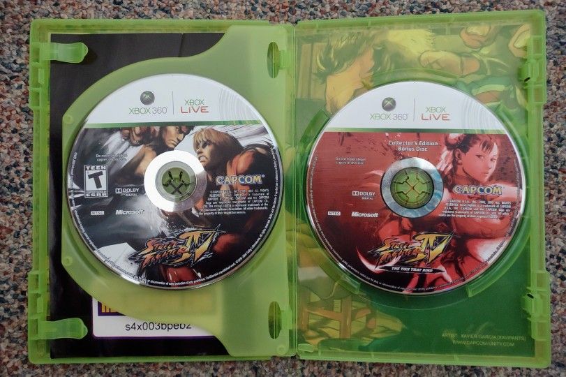 Street Fighter IV (Microsoft Xbox 360), Collectors Edition, Incomplete Set  for Sale in Queens, NY - OfferUp