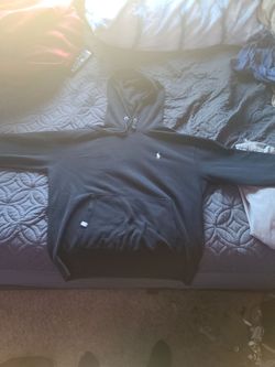 Large polo hoodie