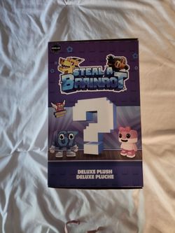 Steal A Brainrot Deluxe Plush with DLC Code