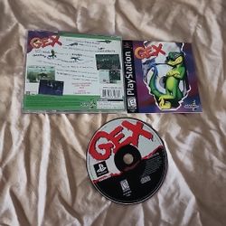 Gex Playstation 1 PS1 Complete 