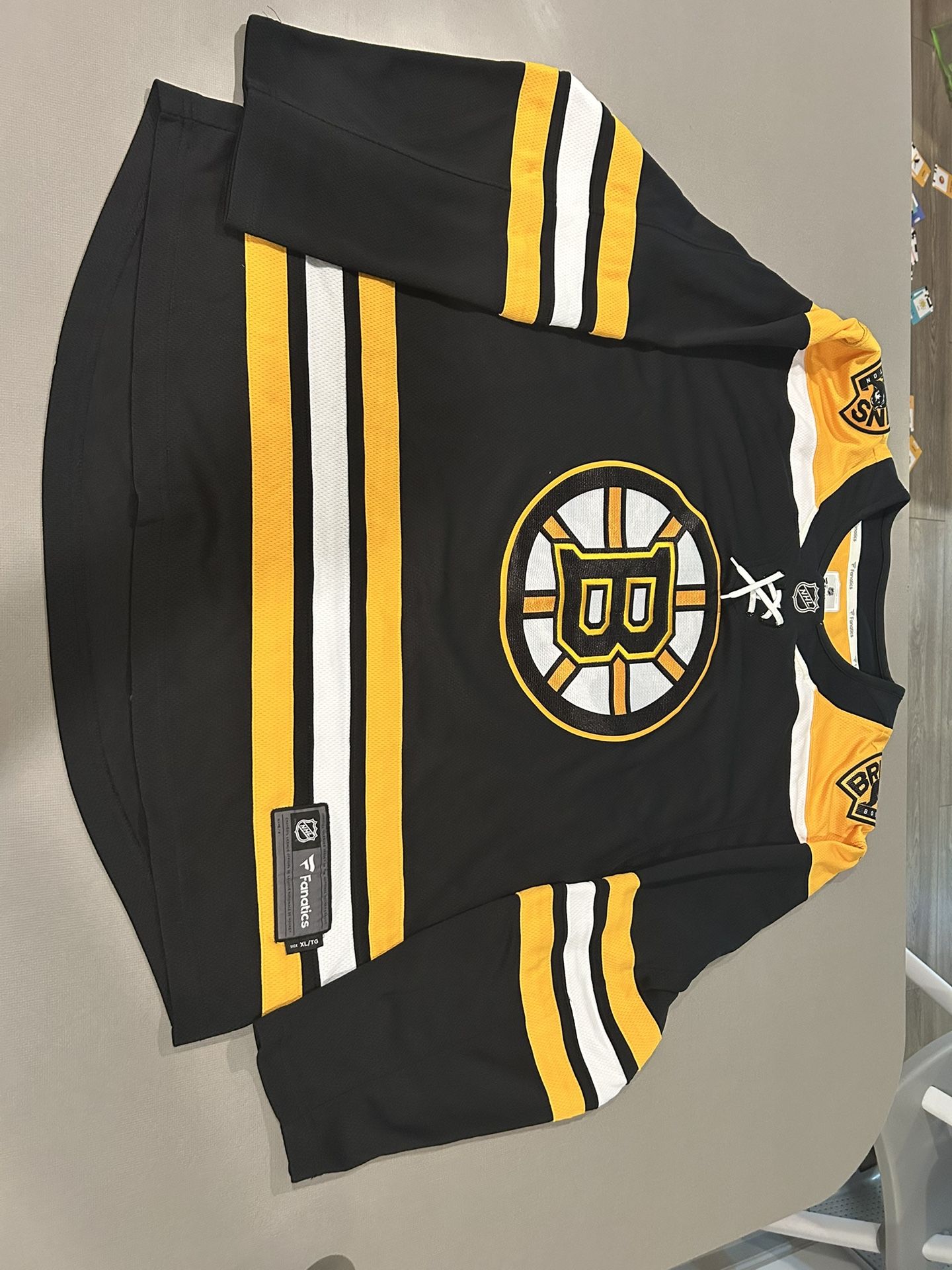 Boston Bruins Blank Jersey