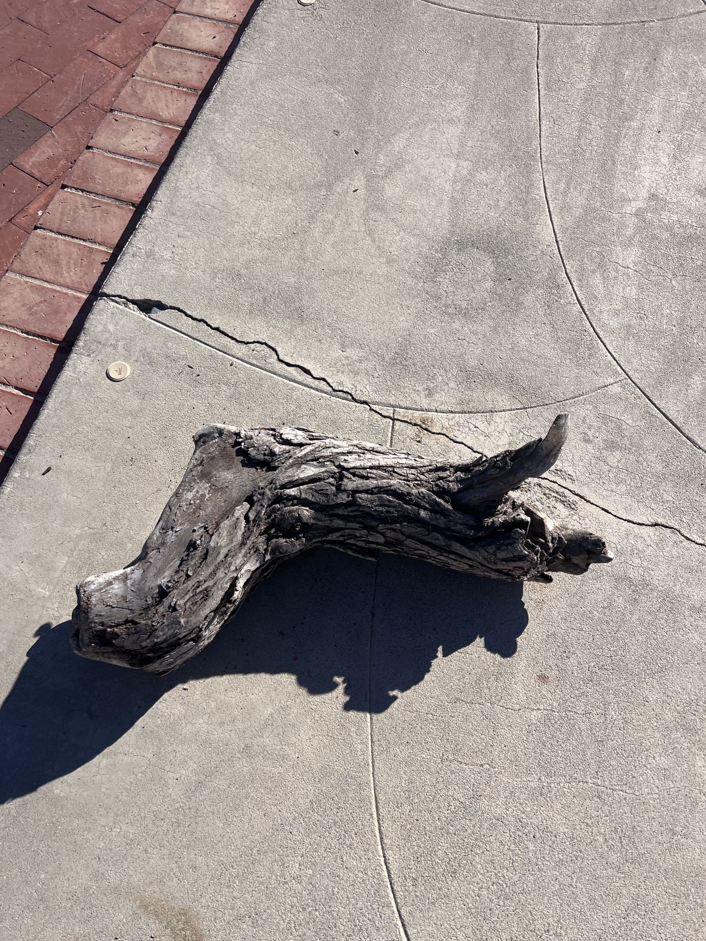 Wood Fish Tank Decor