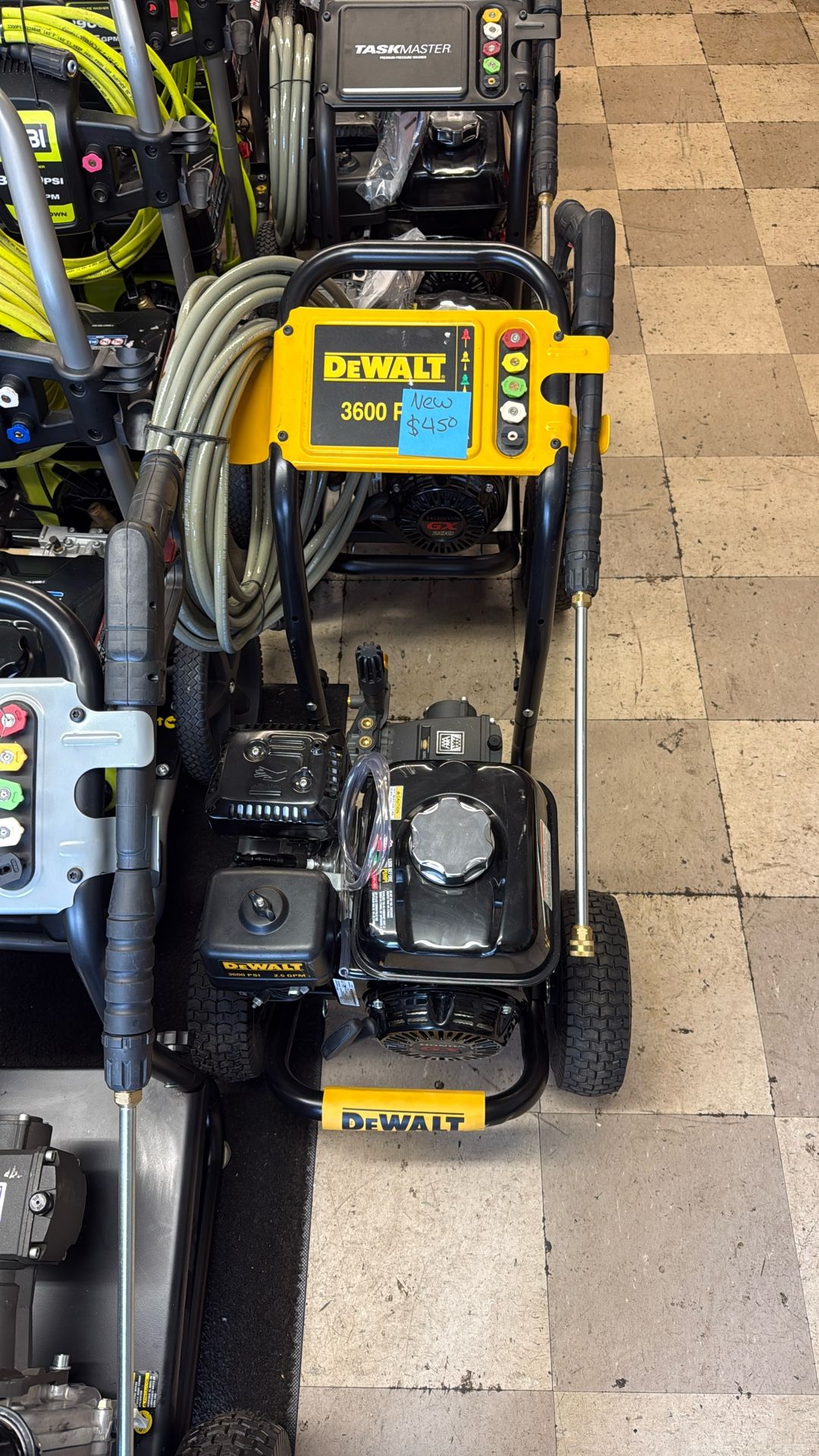 Dewalt 3600 Psi Pressure Washer 