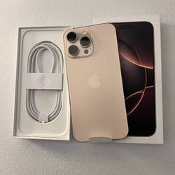 Brand New iPhone 16 Pro Max 1TB**Factory Unlocked For Any Company **It Works With any Company’