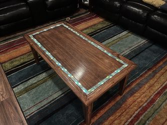 Custom Coffee Table With Lights