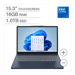 Brand new Lenovo IdeaPad Slim 3i 15.3" Touchscreen Laptop - Intel Core 5 210H - WUXGA (1920 x 1200) - Windows 11