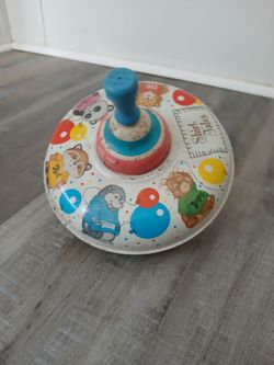 Vintage Toy Spinning Top
