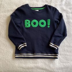 Kids Navy Sweatshirt Size 7-8Youth By Boden 