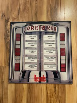 Foreigner vinyl record vintage
