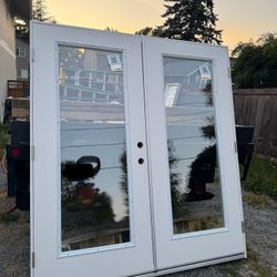 Double Full Light French Door