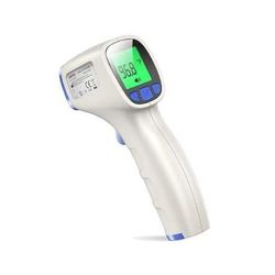 Non-Contact Infrared Forehead Thermometer for Adults and Children with Digital Display, Instant Reading and Fever Alarm