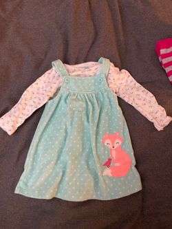 Carters brand toddler girl dress size 12 months