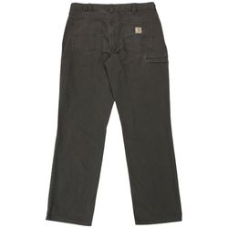 CARHARTT CARPENTER PANTS 36 x 34 GRAY CANVAS DUCK RELAXED FIT GRUNGE VINTAGE Y2K