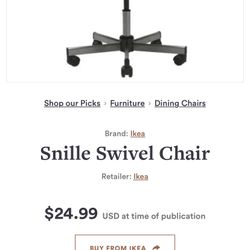 Swivel IKEA Chair