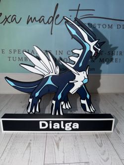 Custom 3D Printed Legendary Dragon-Inspired Desktop Display – PLA Collectible Figure – 9.25” Wide