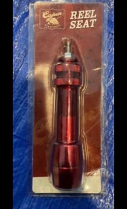 Cajun Bowfishing Reel Seat - Premium Anodized Hoods, Stabilizer Bushing Screw-In, Fishing Rod Attachment, Extreme Durability, Maximum Performance