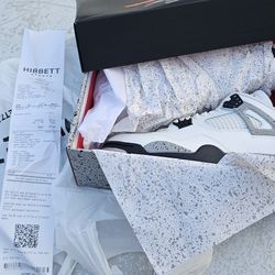 Nike Air Jordan Retro 4 White Cement Metallic Royal Maniere Dunk Black Kobe Melo Seoul 1 3 5 6 7 8 13 11 12 13 14