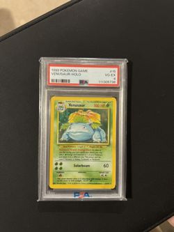 Pokemon Venusaur #15/102 PSA 4