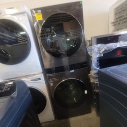 LG stackable washer and dryer  