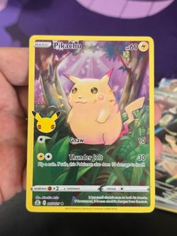 Pikachu full art celebrations