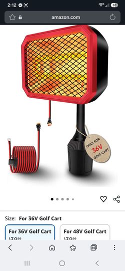 Gociean 36v Electric Golf Cart Heater