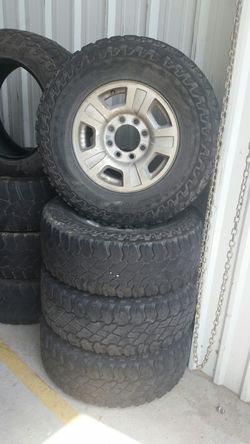 8logs chevy and 285 70 17s