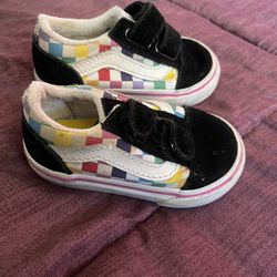 Toddler Checkered Vans