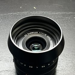 Panasonic Lumix Leica 15mm f/1.7 lens