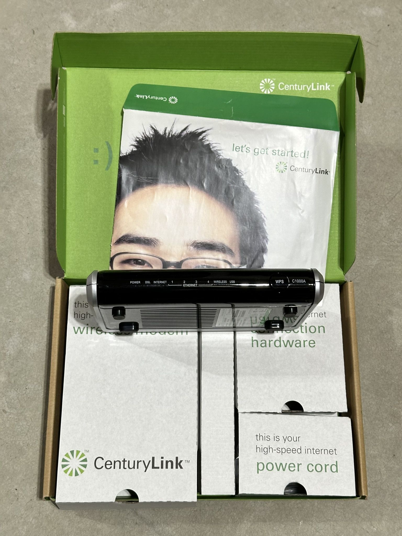 CenturyLink C1000A Wireless DSL Modem Router