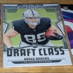 Brock Bowers Raiders Rookie Cards