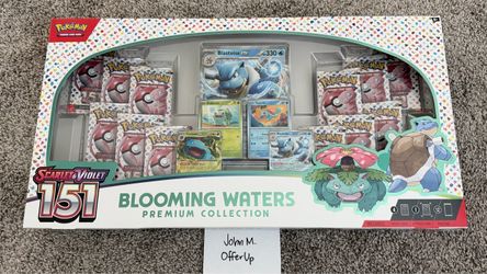 Pokémon Scarlet & Violet 151 Blooming Waters Premium Collection Box NEW/SEALED