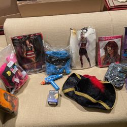 Lot of  Ladies Various Halloween Costumes  - Medium